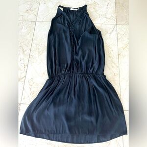 Ramy Brook navy silk dress